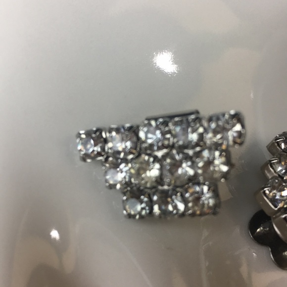 Vintage Rhinestone Shoe Clips - Picture 3 of 8